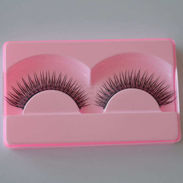 Private lable synthetic fiber eyelashes L77
